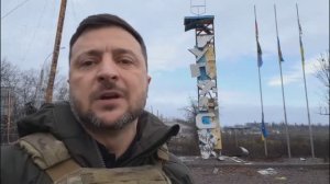 Как снимали выступление Зеленского в Купянске