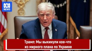 Трамп: Мы выкинули кое-что из мирного плана по Украине