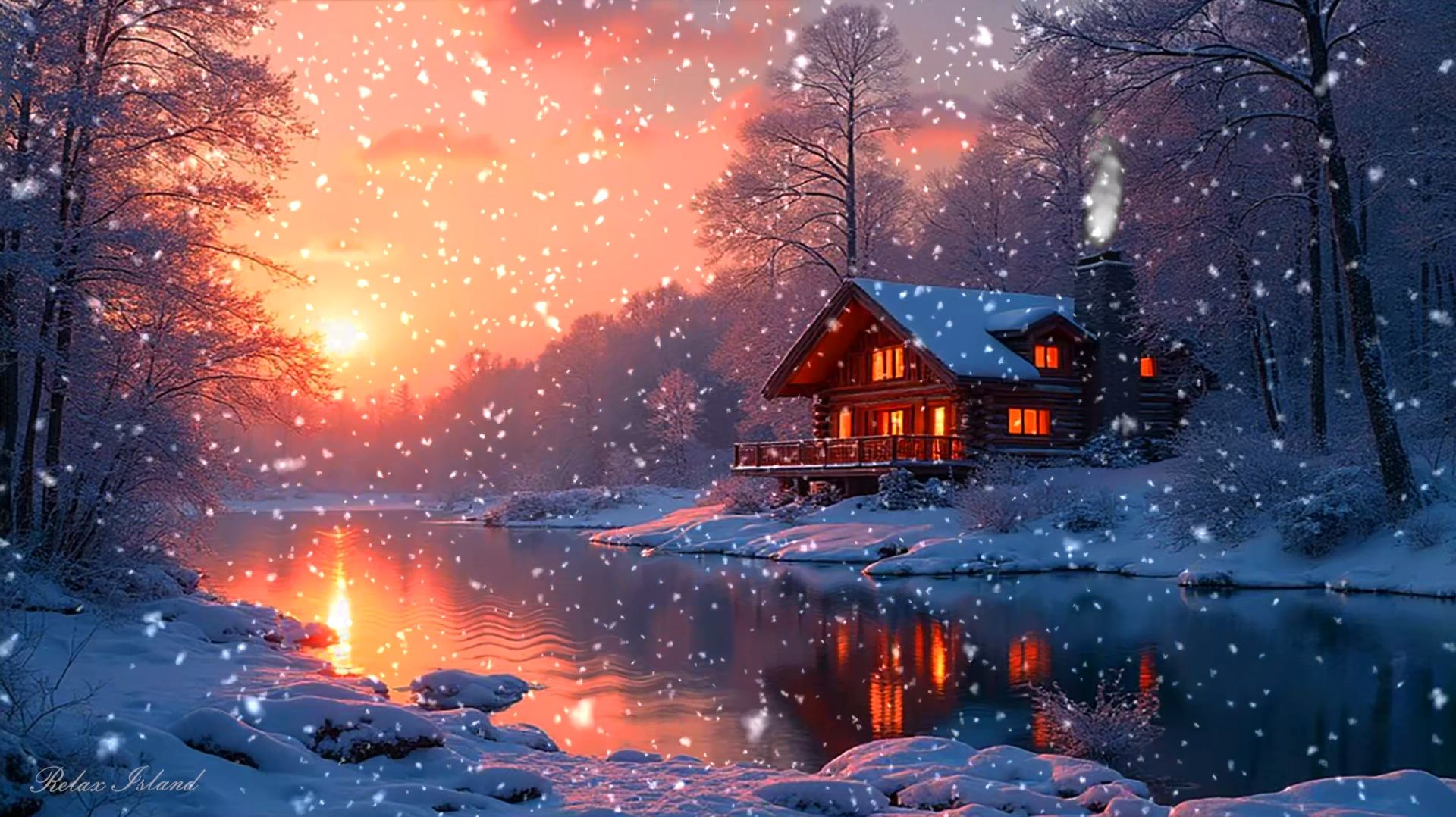 ❄️ ОЧЕНЬ КРАСИВАЯ УСПОКАИВАЮЩАЯ МУЗЫКА ДЛЯ СНА 🎵 РАССЛАБЛЯЮЩАЯ МУЗЫКА ДЛЯ ДУШИ НА ЗАКАТЕ ДНЯ смотреть онлайн