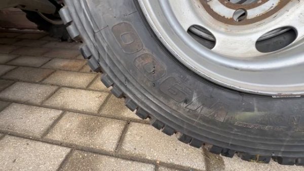 Исузу форвард, зимняя резина Бриджстоун