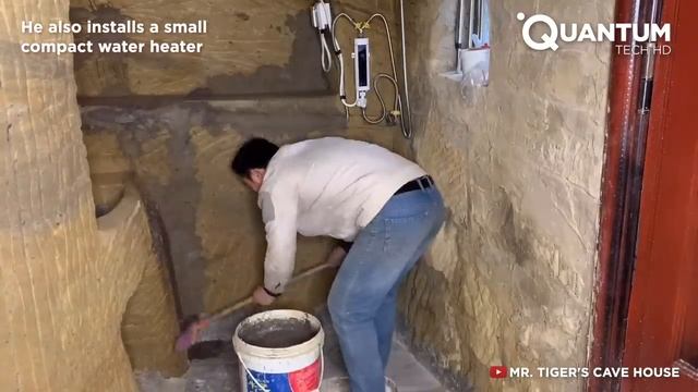 Мужчина Выкопал Нору в Горе и Превратил Её в Уютную Квартиру