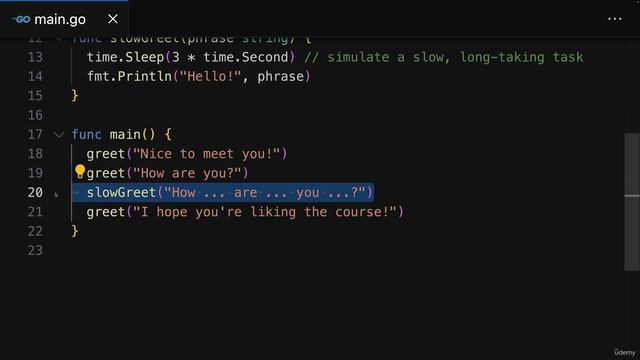 152 Running Functions As Goroutines смотреть онлайн