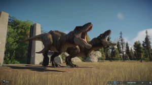 Мир Юрского периода 3. Мир динозавров. Динозавры. Тиранозавр Рэкс. Гигантозавр.