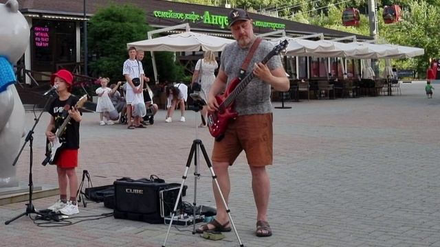 Кукушка (кавер) - Лев и папа - Сочи, Красная поляна #группакино #guitar #цой смотреть онлайн