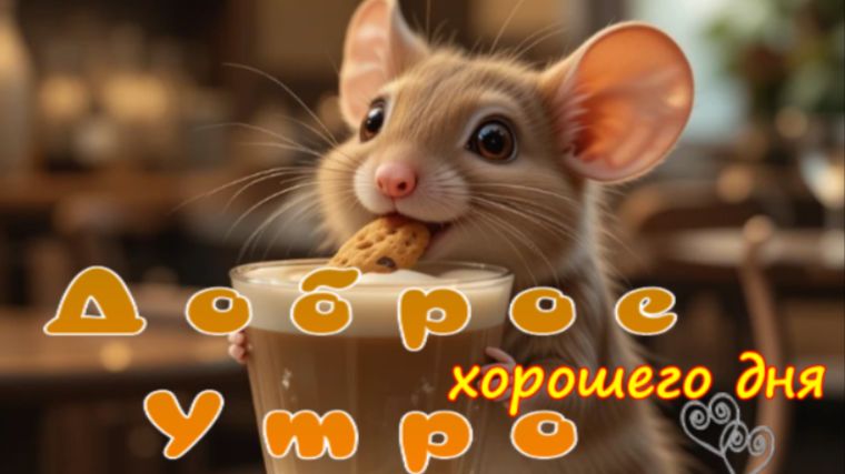 Доброе утро с пожеланиями добра | Спокойная открытка для родных и друзей