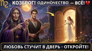 ♑ КОЗЕРОГ! ОДИНОЧЕСТВО — ВСЁ!💔 Венера готовит судьбоносную встречу! Любовный гороскоп 2026!