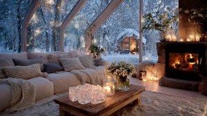 Спокойная красивая музыка. Уютная атмосфера. Зимняя эстетика❄