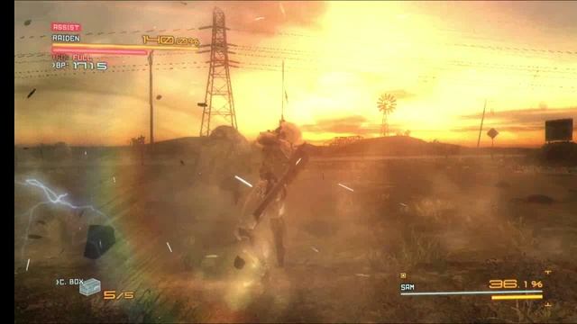 Metal gear Rising. Прохождение. Часть 2