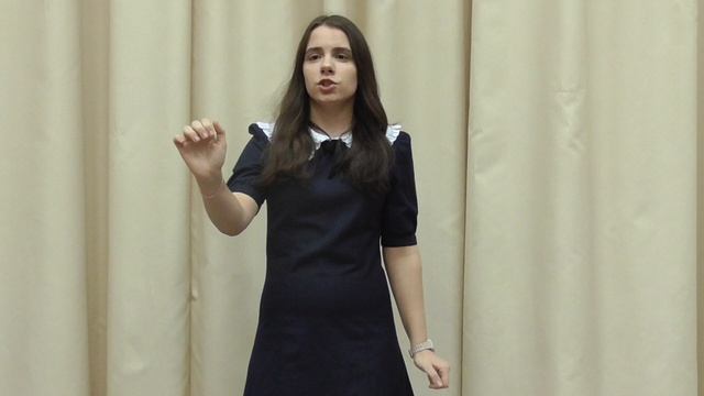 Николаенко София. Елена Благинина «Письмо папе на фронт» смотреть онлайн