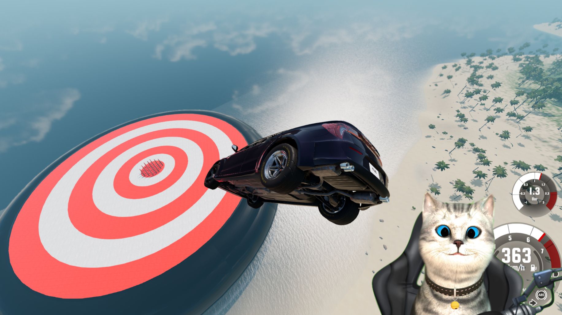 НЕВЕРОЯТНЫЕ ПРЫЖКИ МАШИН С ТРАМПЛИНА В ЦЕЛЬ КТО ПОБЕДИТ смотреть онлайн