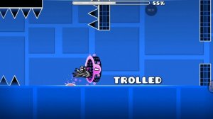 как пройти troll уровень в geometry dash