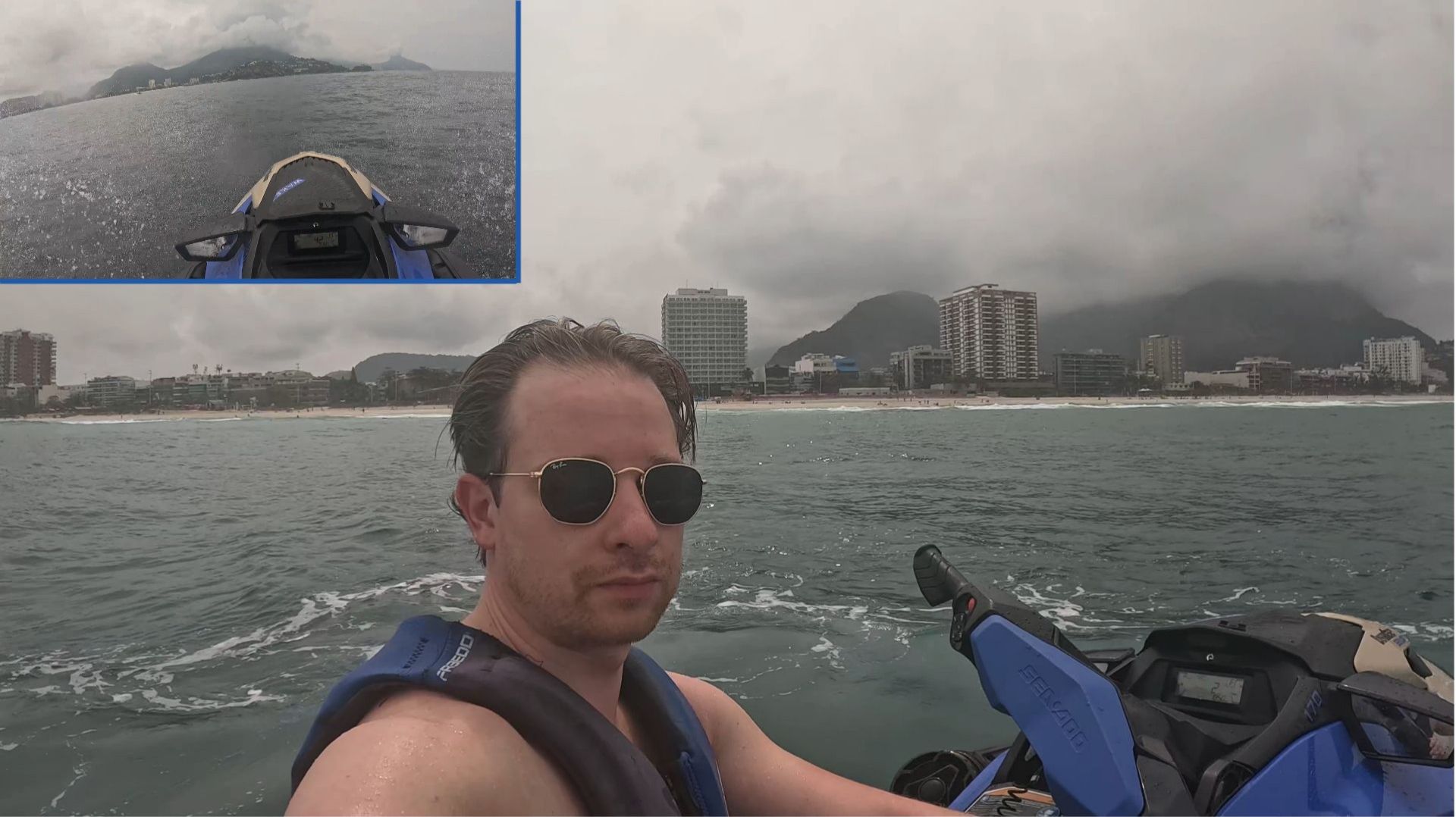 Jet Ski в окрестностях Рио: мощный заезд по Атлантическому океану