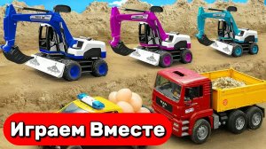 МУЛЬТИКИ ПРО МАШИНКИ ДЛЯ ДЕТЕЙ 🚗 ТРАКТОР, ГРУЗОВИК И СПАСАТЕЛЬН 🚚  АЯ МАШИНКА ДЛЯ ДЕТЕЙ