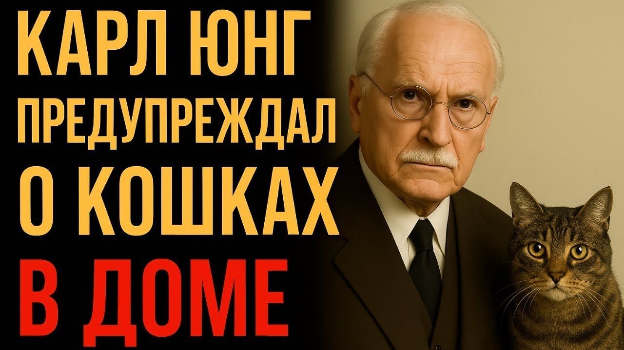 Карл Юнг - ПРЕДУПРЕЖДАЛ о КОШКАХ в доме 🐈🐈⬛🐱