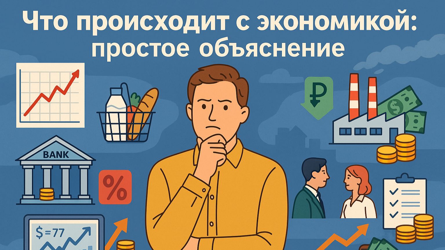 Что происходит с экономикой? простое объяснение