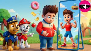 Щенячий патруль и Маршалл. Залипательное видео. Мультфильм для детей и малышей. Анимация