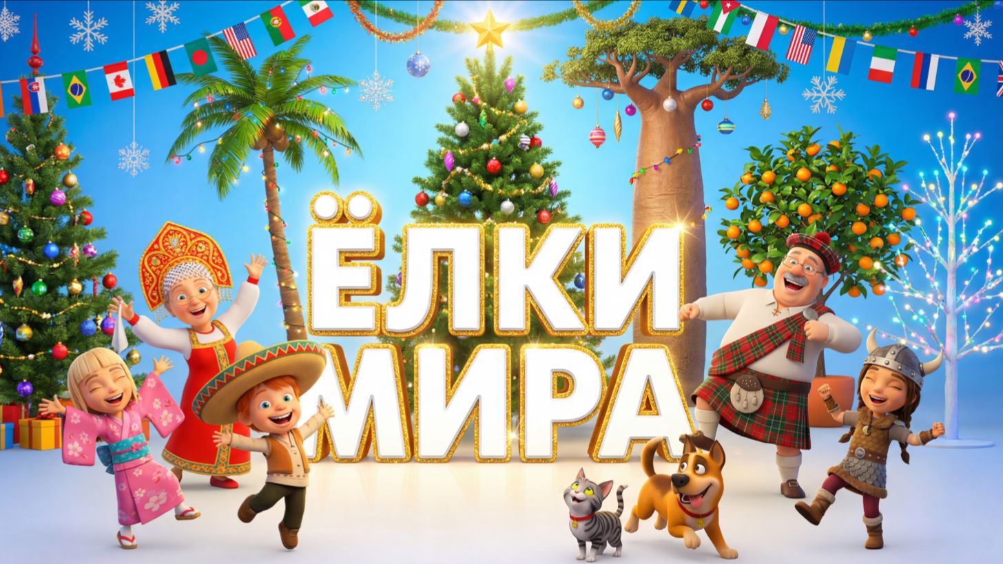 Ёлки мира: как украшают Новый год в разных странах | Самые удивительные и креативные ёлки смотреть онлайн