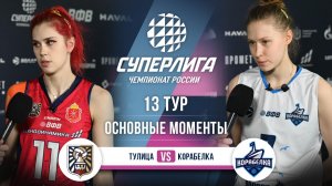 Тулица - Корабелка | 13 тур | Основные моменты | Суперлига 2025-2026