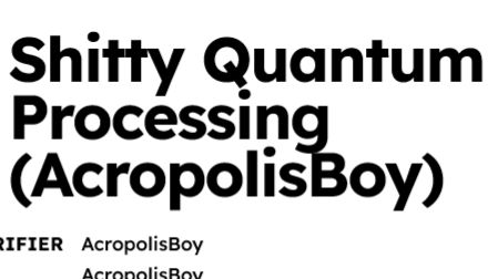 Sh%tty Quantum Processing By AcropolisBoy ‪‬ i am 34th victor [TOP 265 in TSL] смотреть онлайн