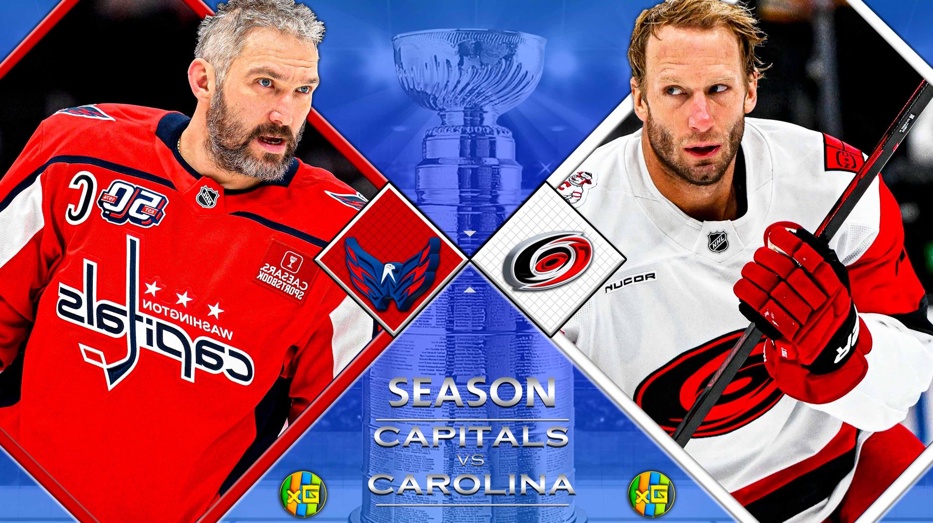Вашингтон - Каролина | НХЛ | 12.12.2025 | Прямая трансляция | xG смотреть онлайн