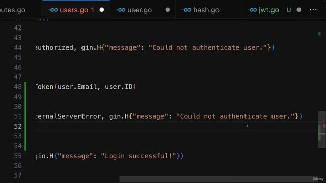 186 Finishing The JWT Logic смотреть онлайн