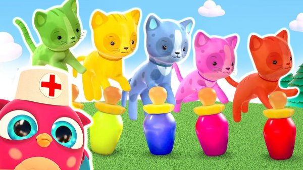 Совенок Хоп Хоп считает котят  Песенки с Хоп Хоп и Лёвой