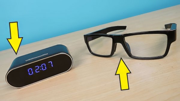 Шпионские штучки из Китая: Часы со скрытой камерой и Очки со скрытой камерой! alex boyko