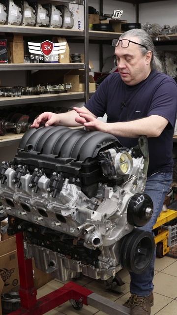 Двигатель GM L8T - 6.6L