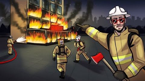 НАС ПОВЫСИЛИ! ТЕПЕРЬ МЫ ЛИКВИДИРУЕМ СЕРЬЕЗНЫЕ ПОЖАРЫ FIREFIGHTER SIMULATOR IGNITE смотреть онлайн