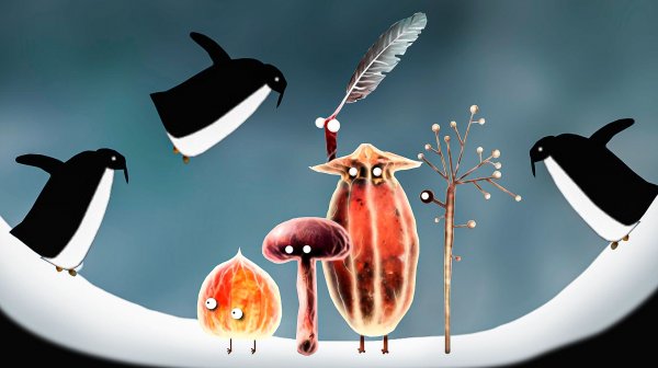 БОТАНИКУЛА #12. Страусы. Часть 4. Игра Botanicula на Игрули TV