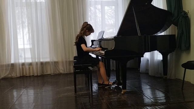 Анастасия Сергеева. К.Черни - Этюд до мажор, соч.740 №1. смотреть онлайн