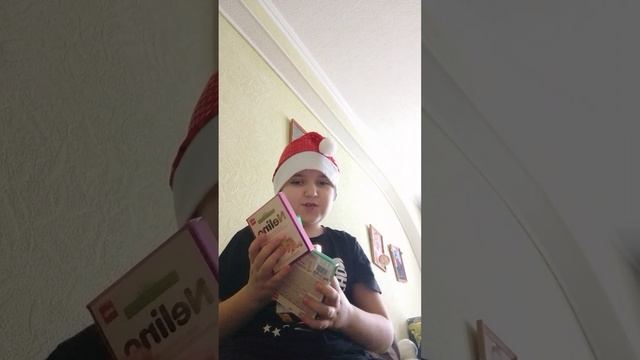 распаковка шоколада Nelly