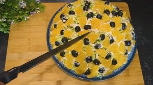 Салат КАПРИЗ из печени – приготовьте на Новый год и забудете про остальные салаты!