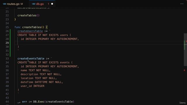 178 Adding a Users Table To The SQL Database смотреть онлайн