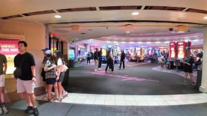 США. Ночная прогулка по Лас-Вегасу в формате 4К