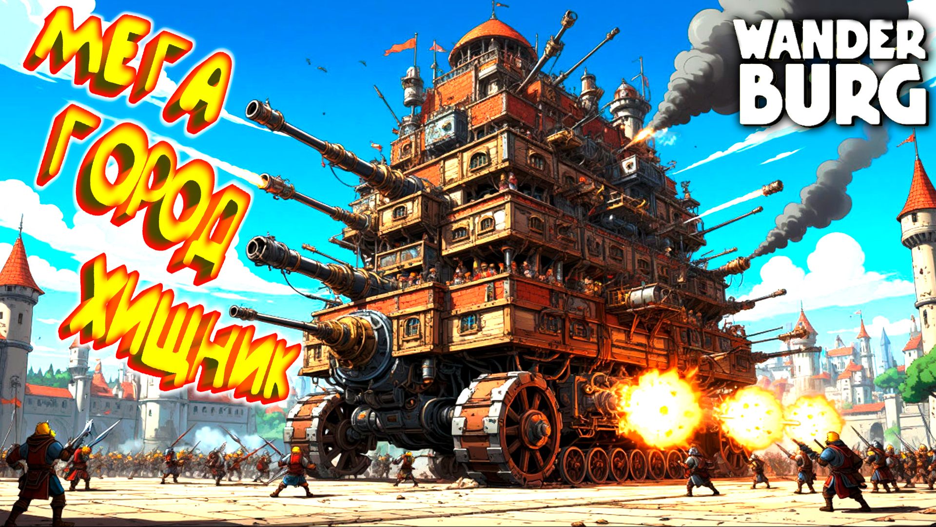 УНИЧТОЖИТЕЛЬ ГОРОДОВ 3000 ◈ Wanderburg 2 смотреть онлайн