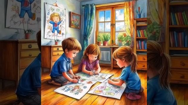 Дети рисуют