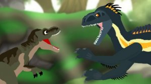 Джуниор vs Индораптор| Анимация (часть 1)