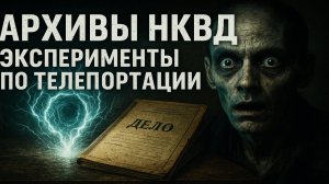 Лаборатория НКВД: эксперименты по телепортации, которые скрыли! Телепортация - Возможна! Мистика.