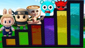 ВЫБЕРИ ПРАВИЛЬНЫЙ НЕОБЫЧНЫЙ ПОРТАЛ С ИГРУШКАМИ ЛАБУБУ И СПРУНКАМИ В МАЙНКРАФТ