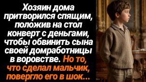 Жизненные Истории/Миллиардер притворился спящим, положив на столе конверт с деньгами,  чтобы обвинит