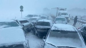 Массовые ДТП, отключение света и закрытие трасс в Пензенской области из-за сильнейшей метели