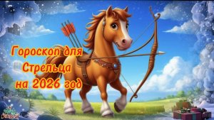 Гороскоп для Стрельца на 2026 год.  Гороскоп для Стрельца на 2026 год в год Лошади..