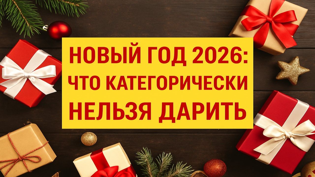 Новый год 2026: что категорически нельзя делать и дарить по приметам смотреть онлайн