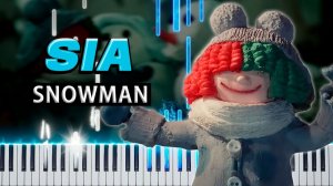 Snowman (Sia) 【 КАВЕР НА ПИАНИНО 】