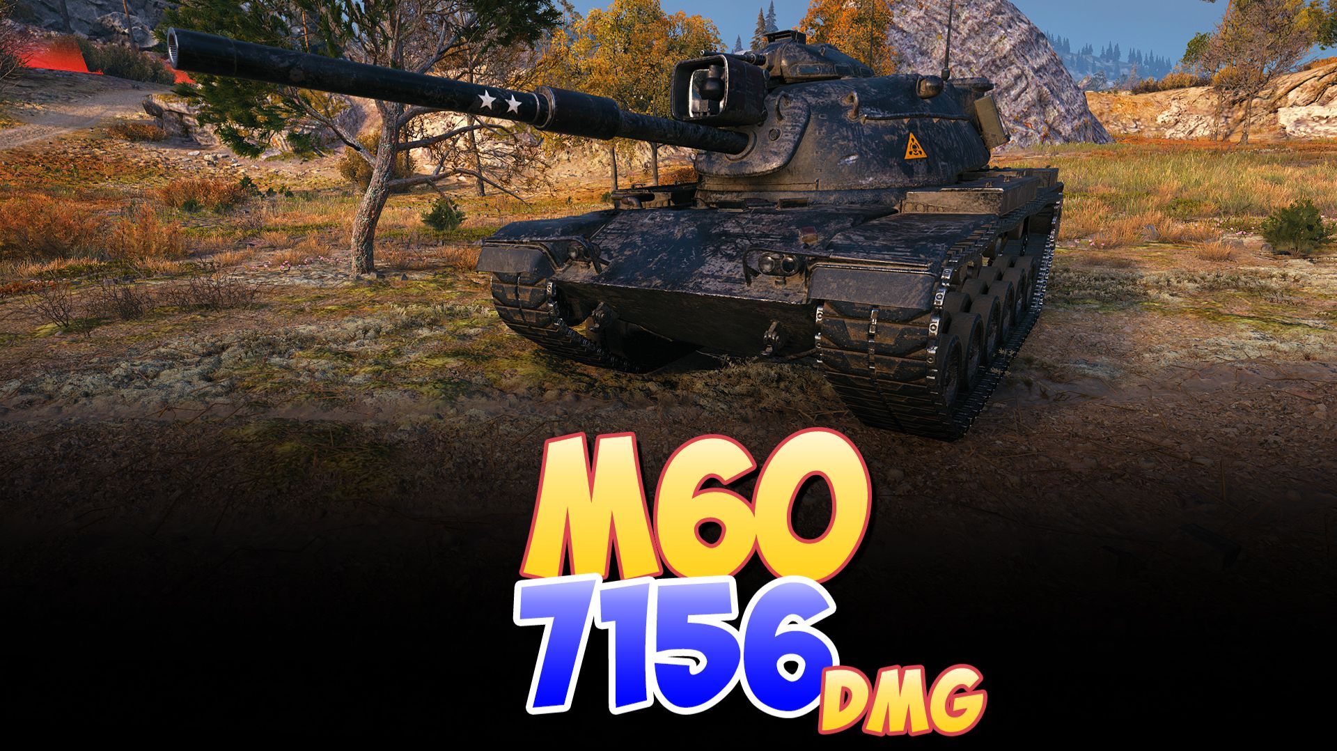 M60 - 8 Фрагов 7.1K Урона • Мир Танков смотреть онлайн