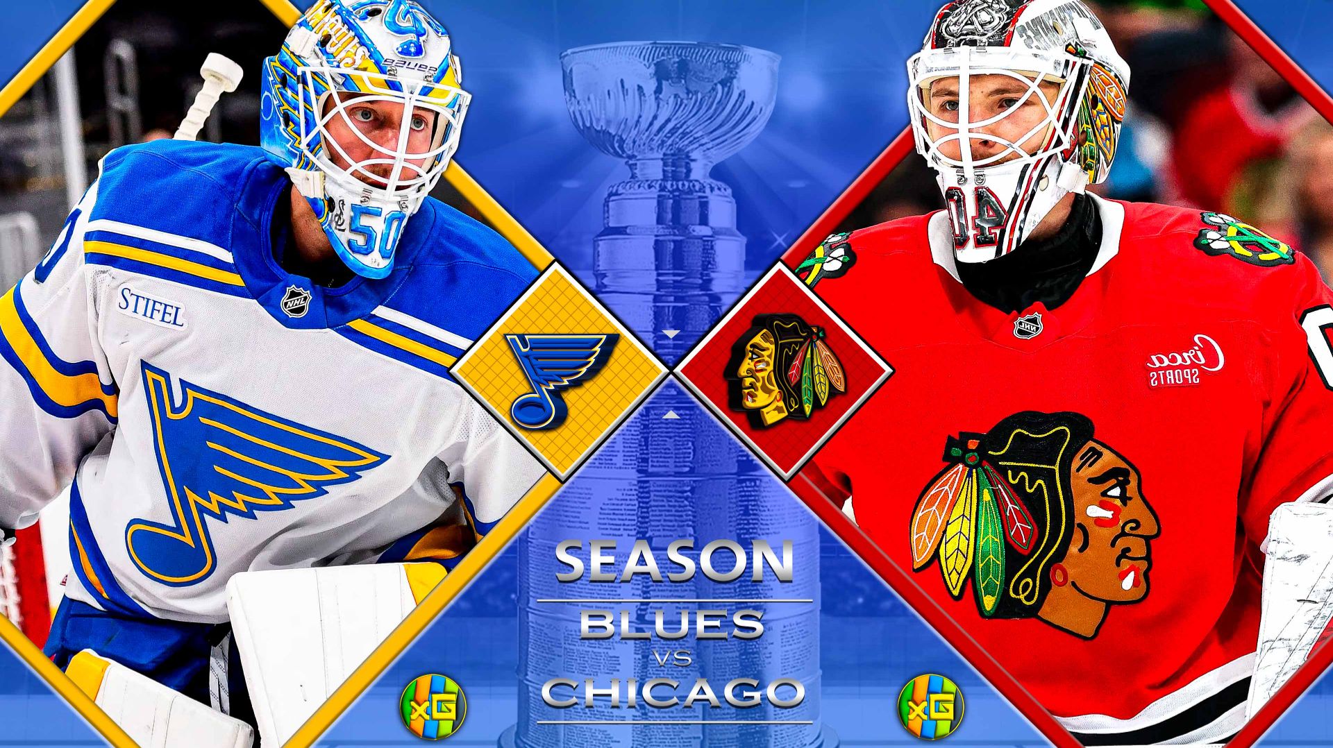 Сент‑Луис - Чикаго | НХЛ | 13.12.2025 | Прямая трансляция | xG смотреть онлайн