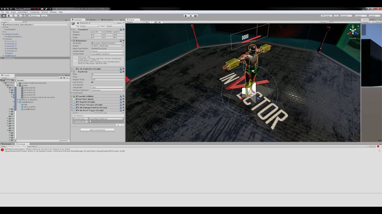 Quest System for Invector - part 02 - Creating NPCs смотреть онлайн