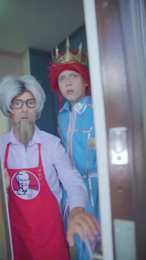 Если бы фастфуд появился в школе!