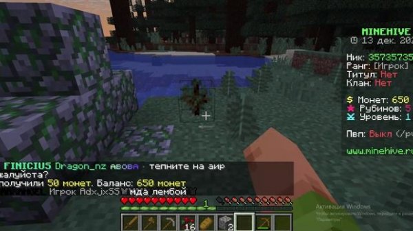 Minecraft с другом!